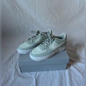 Brand new Nike Air Force 1 in light Teal.